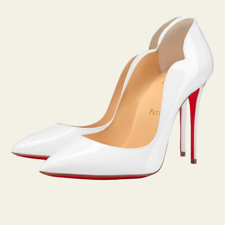 Christian Louboutin Tacco Décolleté Hot Chick Bianco