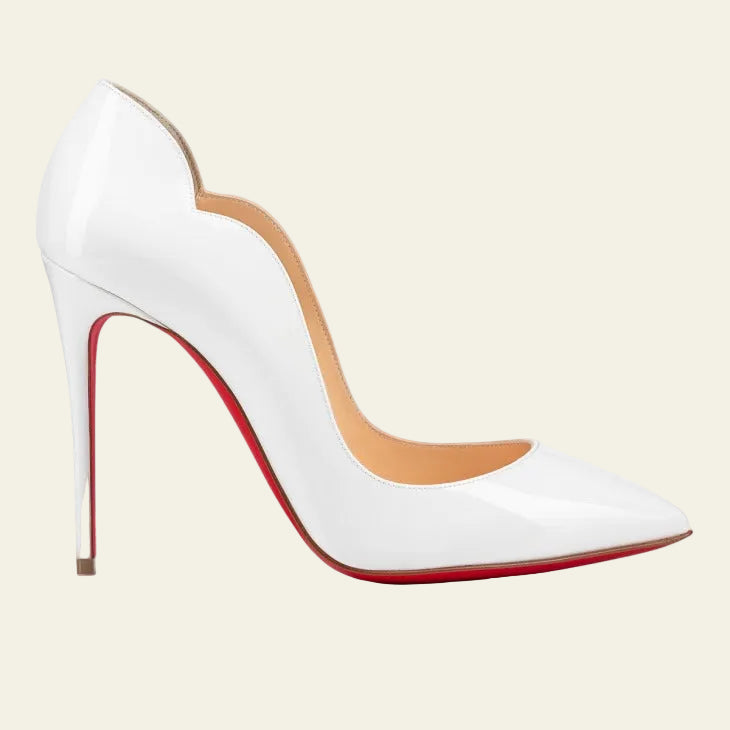 Christian Louboutin Tacco Décolleté Hot Chick Bianco