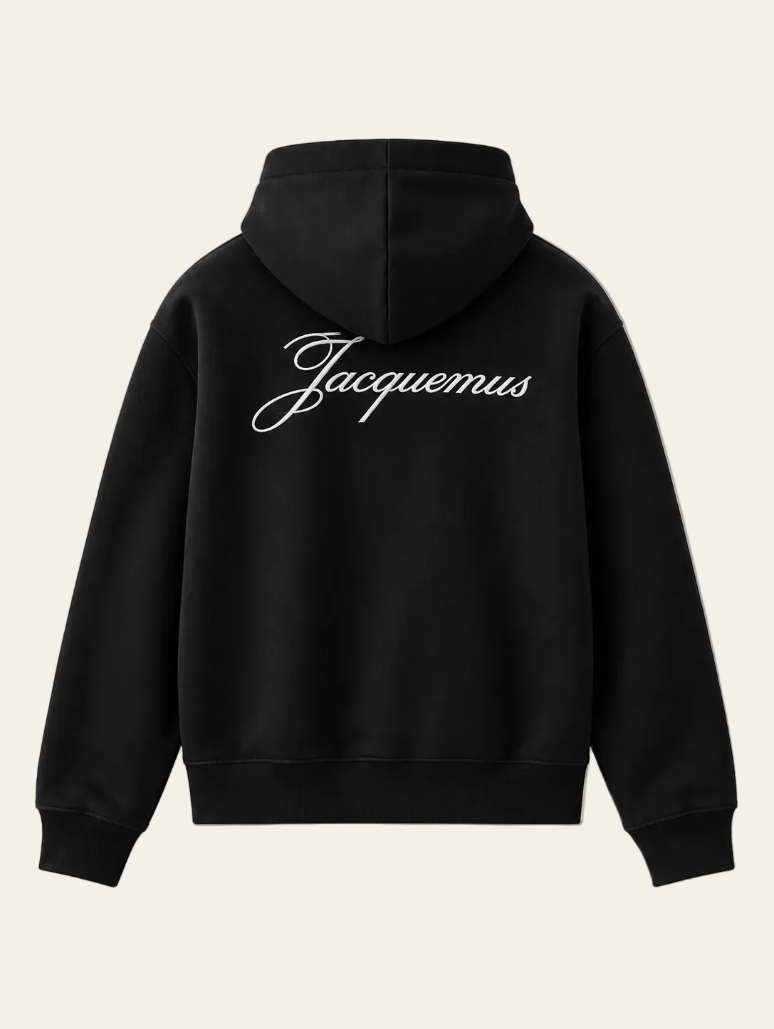Jacquemus Felpa logo J Nero