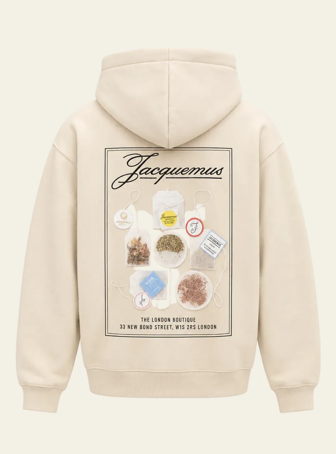 Jacquemus Felpa Con Cappuccio Londra