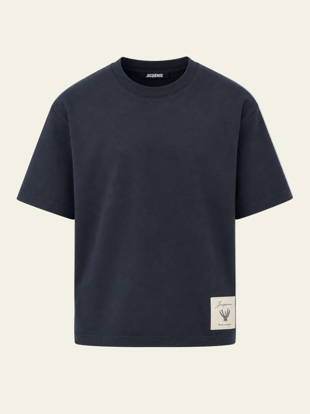 Jacquemus T-shirt Torneo Rosemary Label Blu Navy