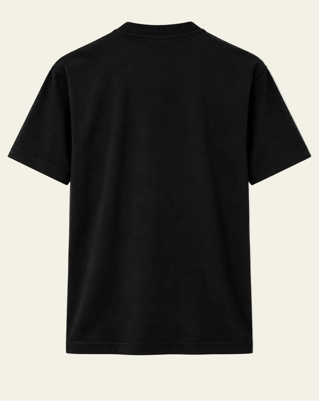 Burberry T-shirt Equestrian Knight Check Nero