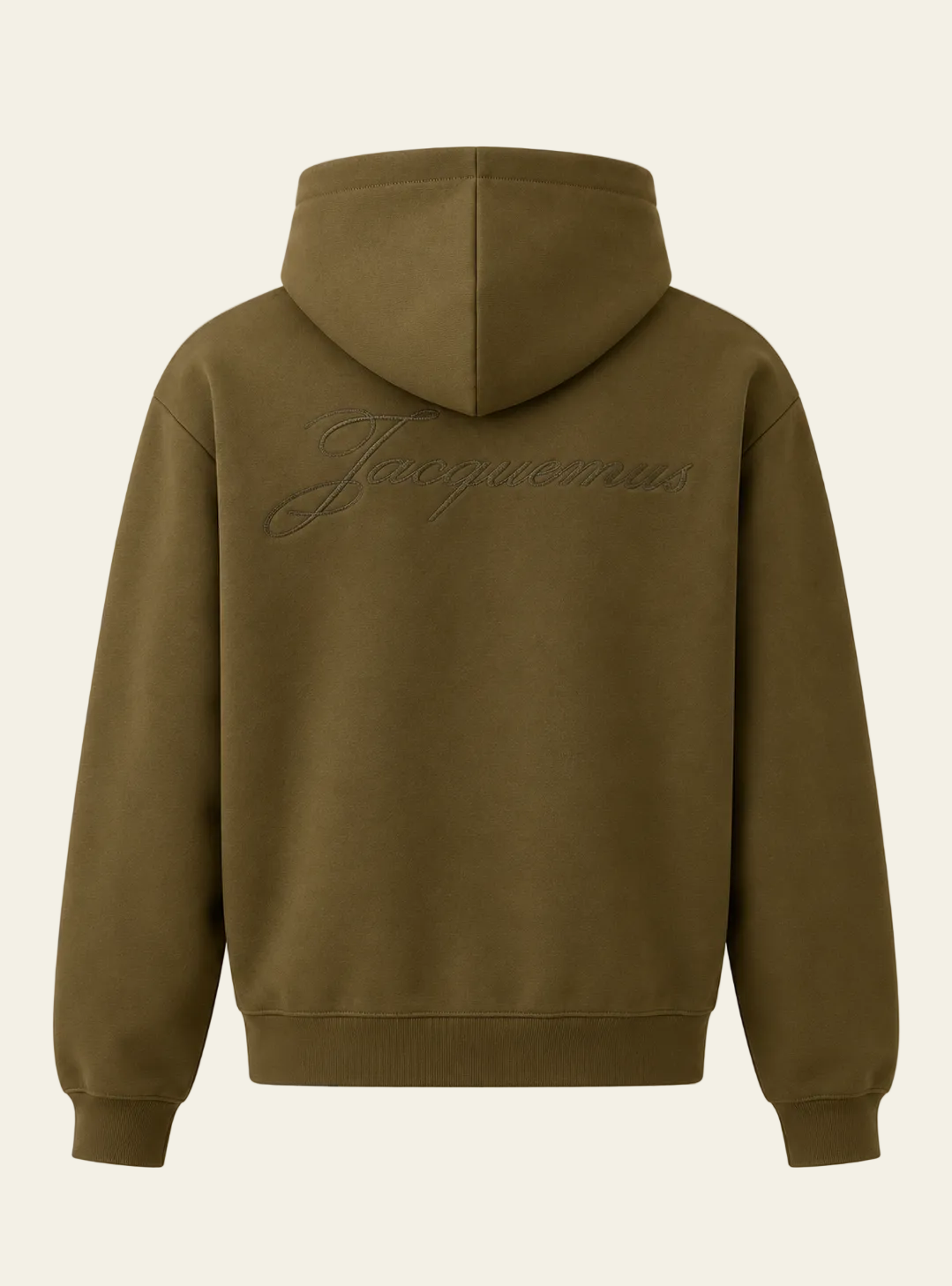 Jacquemus Felpa logo J Khaki