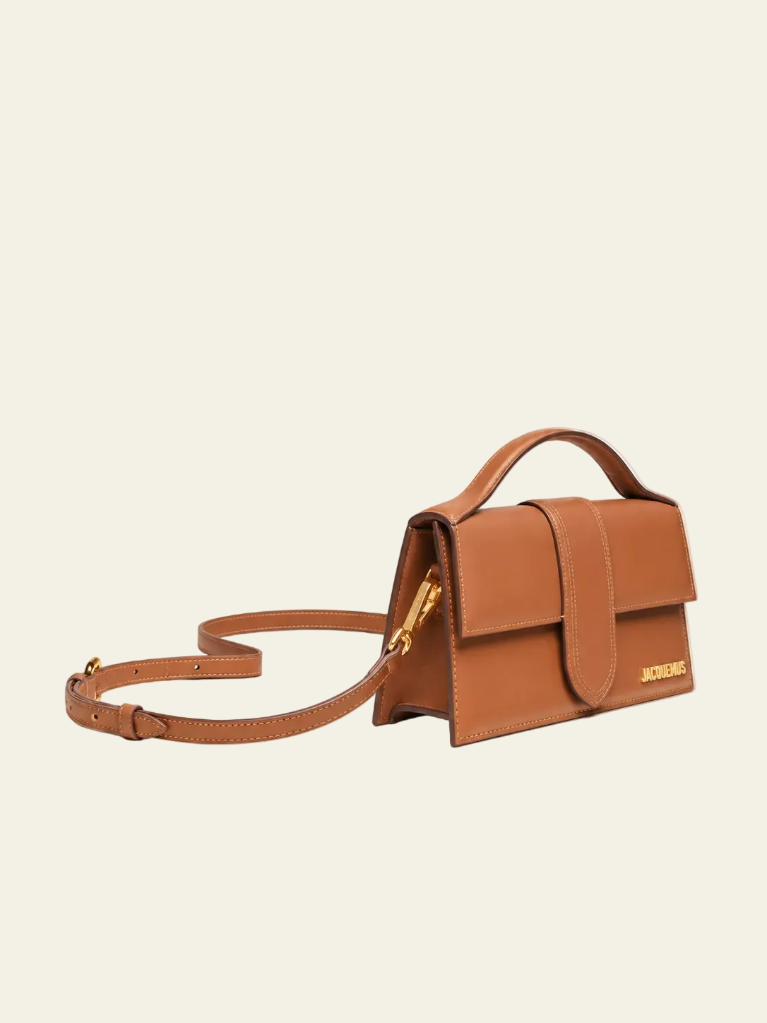 Jacquemus Le Grand Bambino Cuoio
