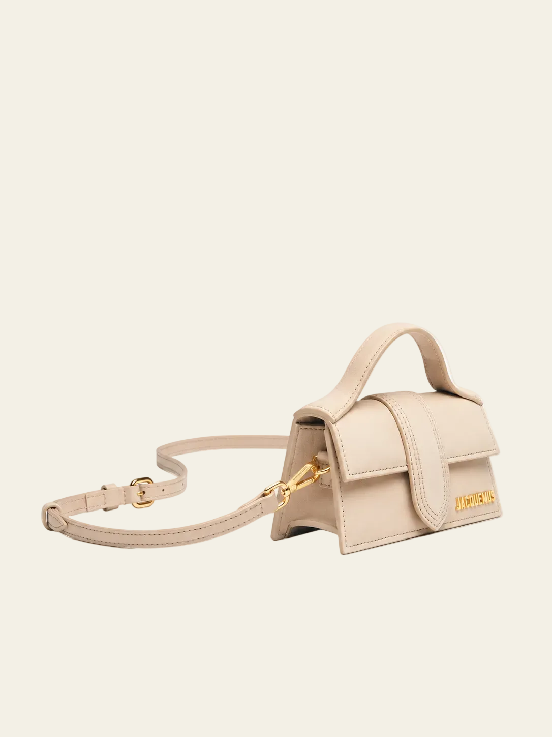 Jacquemus Le Bambino camoscio beige