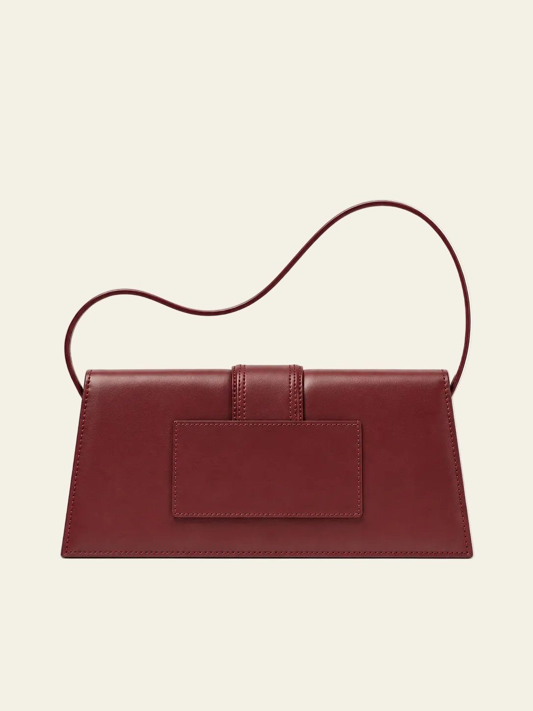 Jacquemus Le Bambino Long Bordeaux