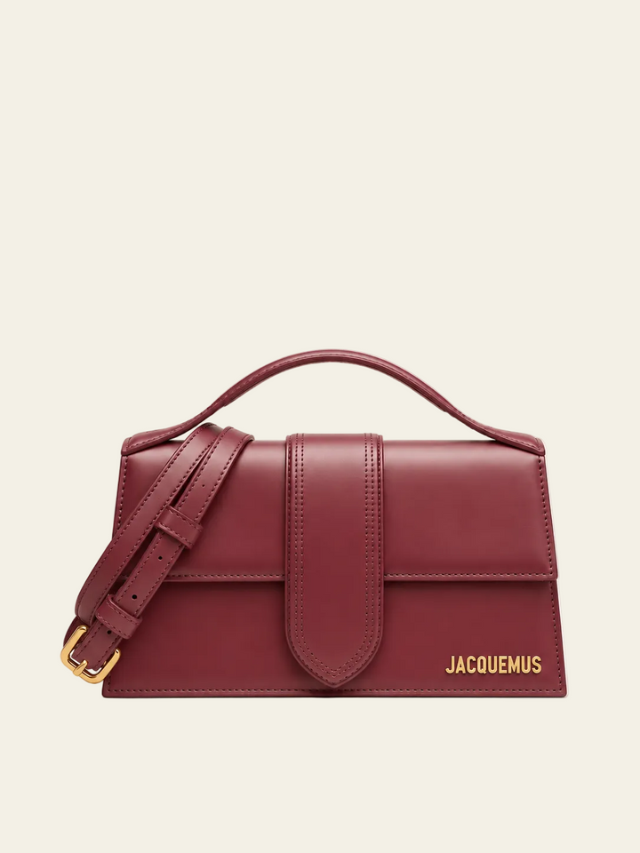 Jacquemus Le Grand Bambino Bordeaux