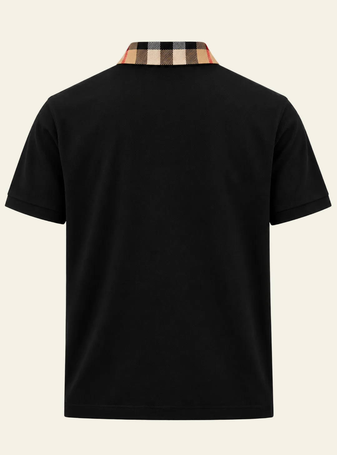 Burberry Polo Check Nero