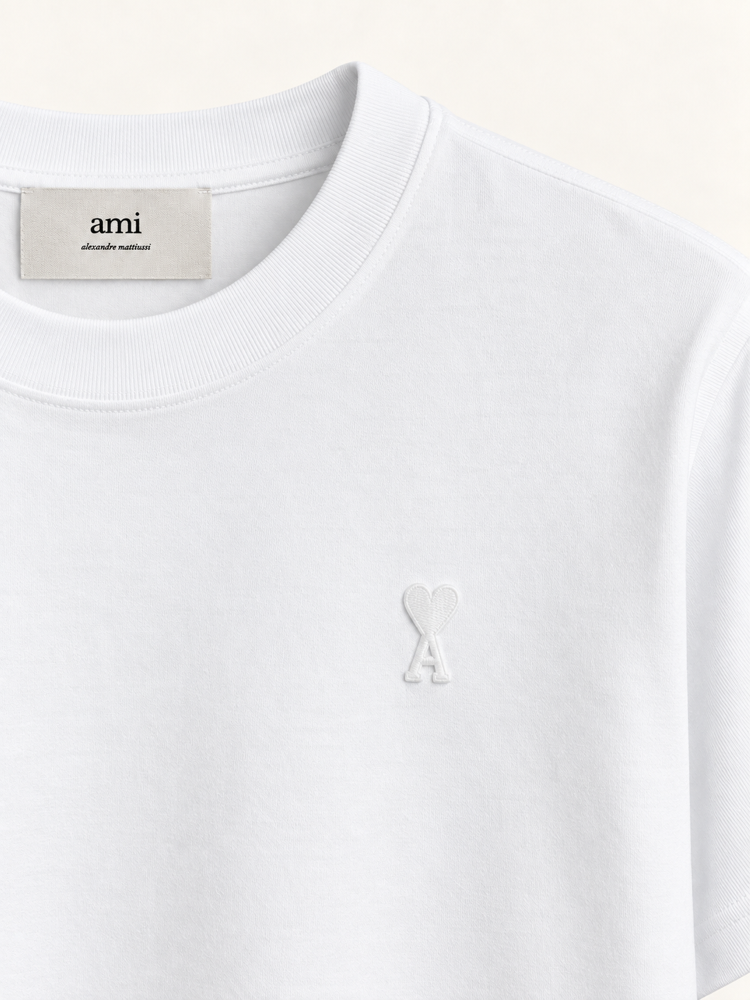 T-shirt "Ami de coeur" relief