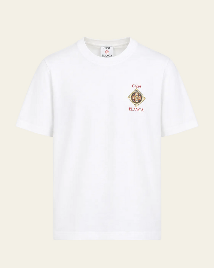 Casablanca T-shirt Plafond Orne de Musique Bianco