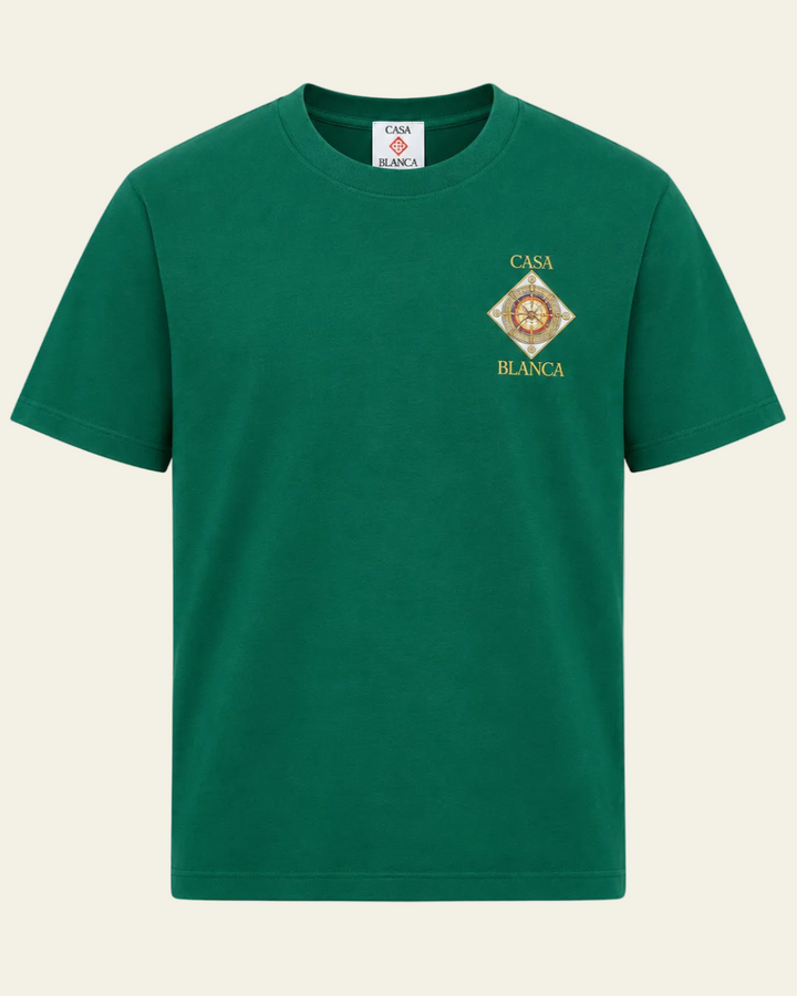 Casablanca T-shirt Plafond Orne de Musique Verde