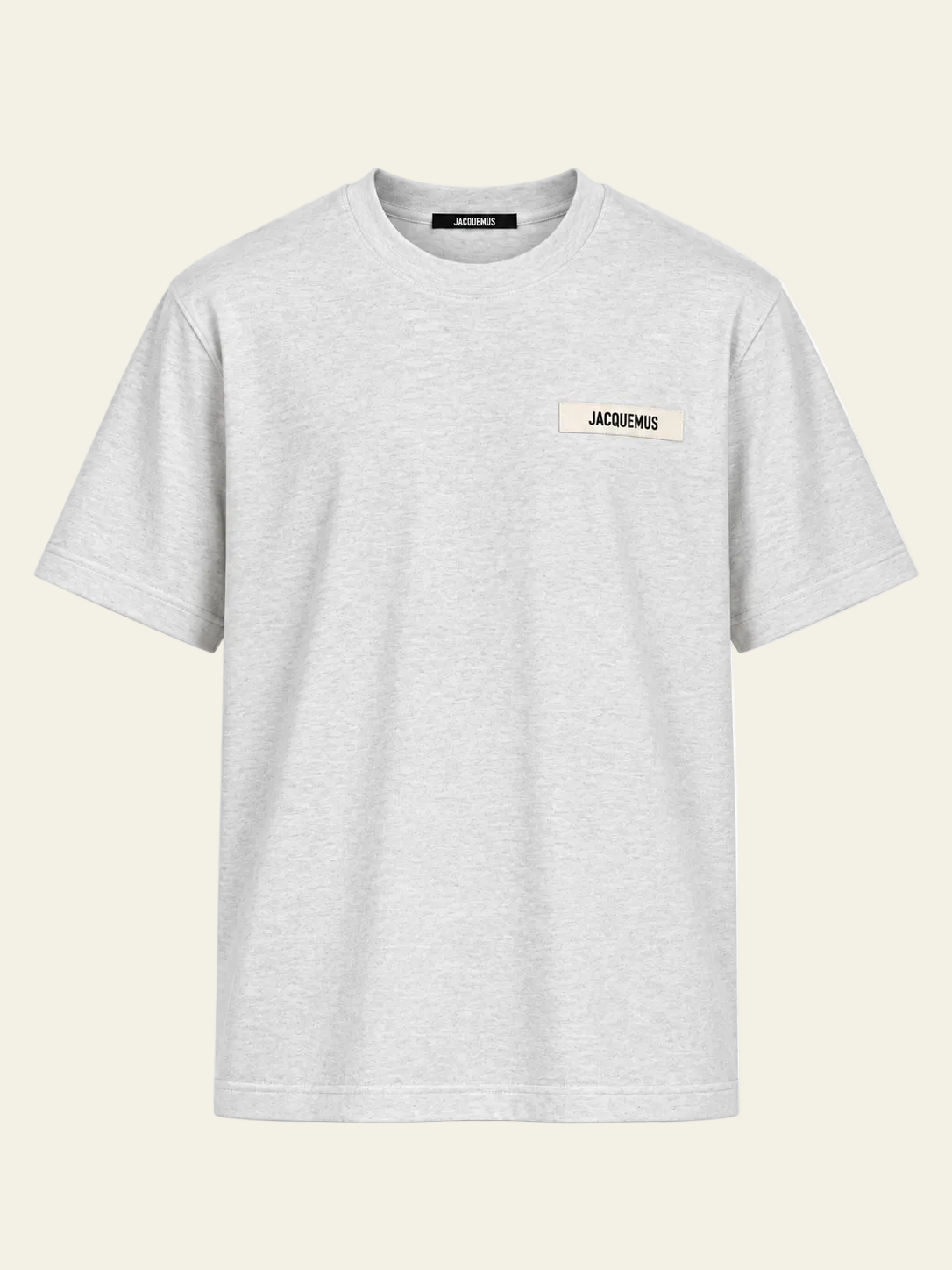 Jacquemus T-shirt Le Gros Grain Grigia