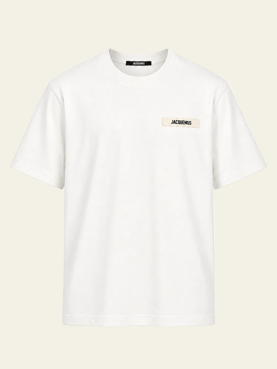 Jacquemus T-shirt Le Gros Grain Bianca