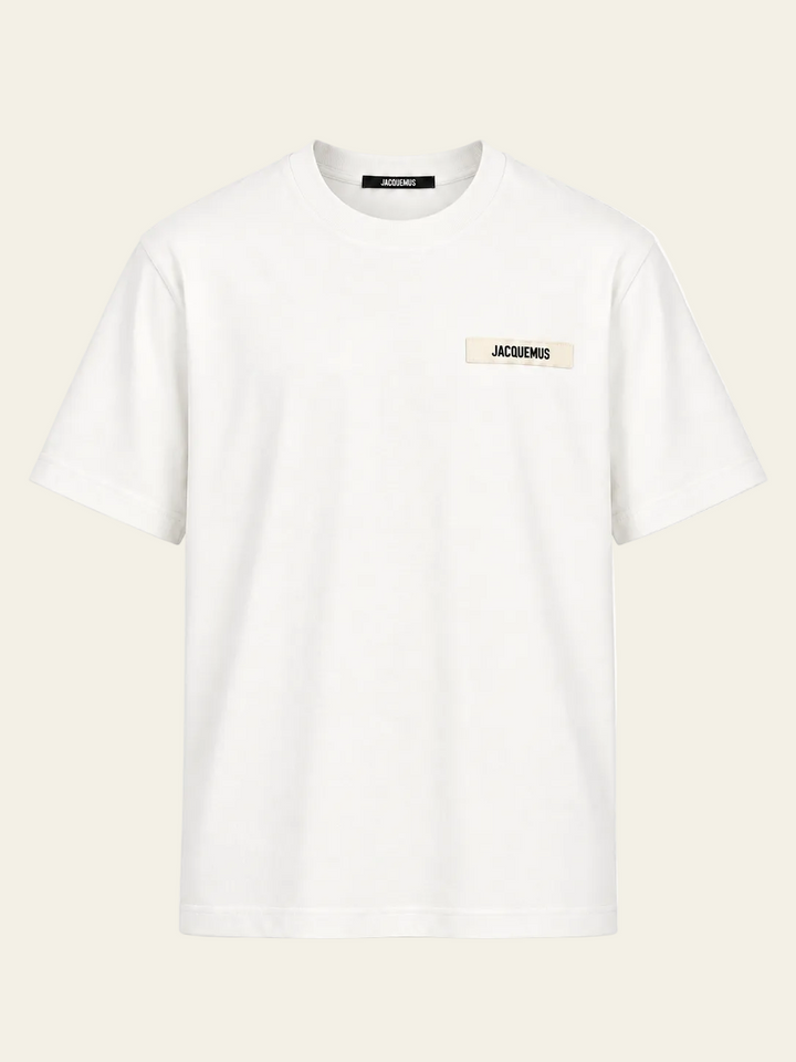 Jacquemus T-shirt Le Gros Grain Bianca