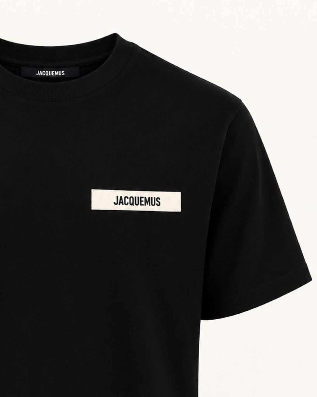 Jacquemus T-shirt Le Gros Grain Nera